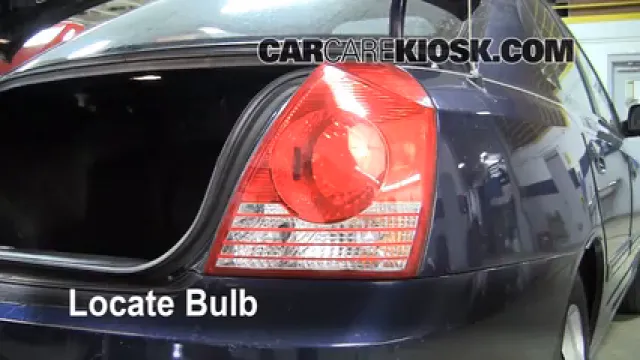 2005 Hyundai Elantra GLS 2.0L 4 Cyl. Sedan (4 Door) Lights Brake Light (replace bulb)